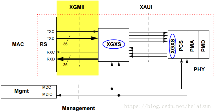 图8. XGMII Interface