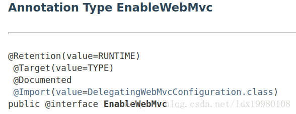 EnableWebMvc