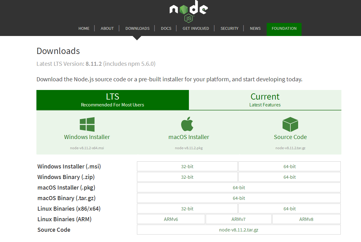 windows下安装node.js及环境配置、部署项目[通俗易懂]