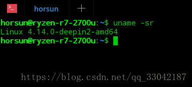 如图，这台linux已经是4.14内核了