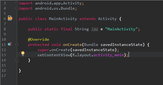 如何使用androidstudio快速编写代码