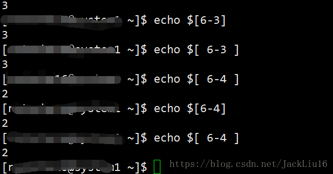 Linux Shell 符号内是否加空格 Jackliu16的博客 Csdn博客