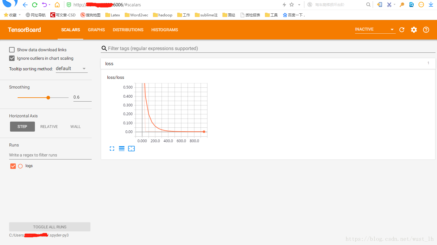 Как запустить tensorboard на windows