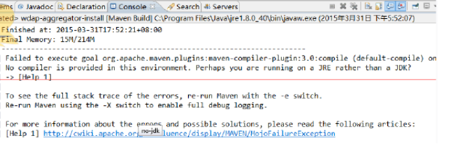 maven 发生异常：on a JRE rather than a JDK_maven on a jre rather then-CSDN博客