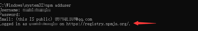 注册npm账户，npm adduser 遇到400问题的解决