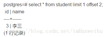 Postgresql row_number