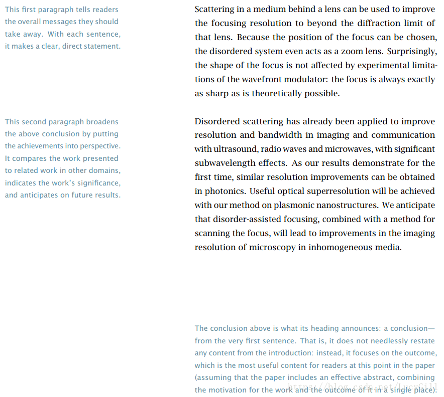 写paper系列之三 怎样撰写论文结论 Conclusion 转自nature Lucygill的博客 程序员宝宝 论文conclusion怎么写 程序员宝宝