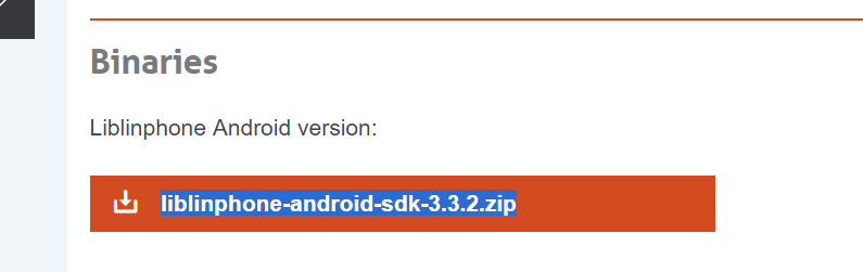 Based on voip voice linphone android sdk, and a tutorial video calls ...