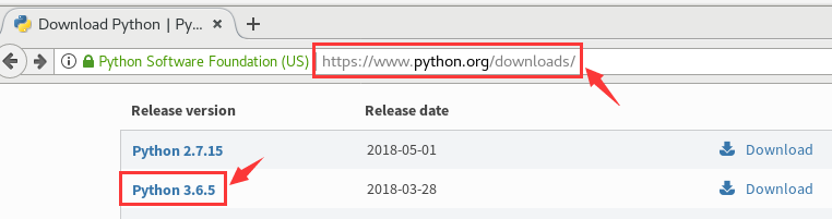 1.2.1 python源码包下载入口