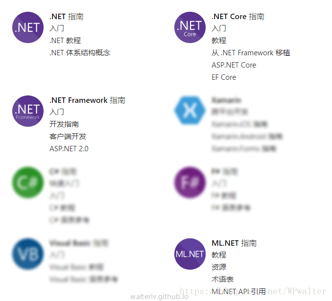 .NET 文档标题