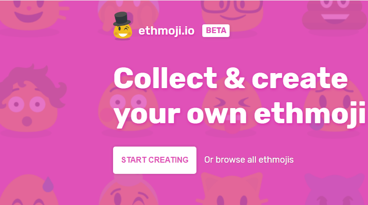 Ethmoji 是基于以太坊区块链的数字收藏品