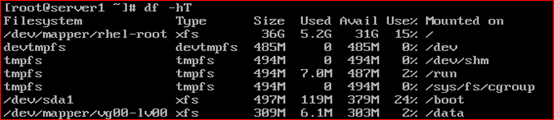 Linux7/Centos7磁盘分区、格式化及LVM管理