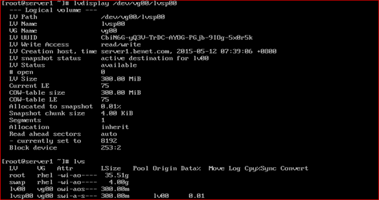 Linux7/Centos7磁盘分区、格式化及LVM管理