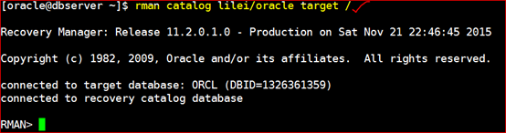 Oracle 11g R2 Rman备份与恢复