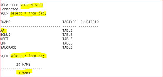 Oracle 11g R2 Rman备份与恢复