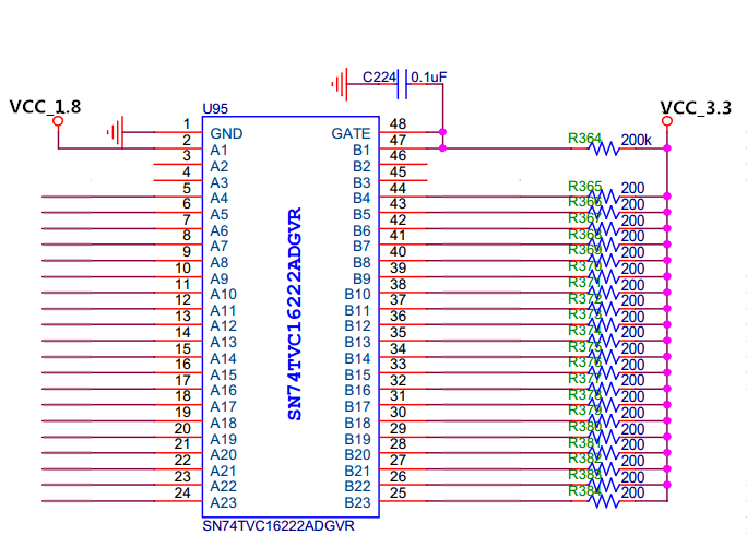 3.3转1.8V(电平转换)_i2c电平转换芯片国产