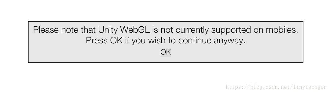 手机WebGL警告