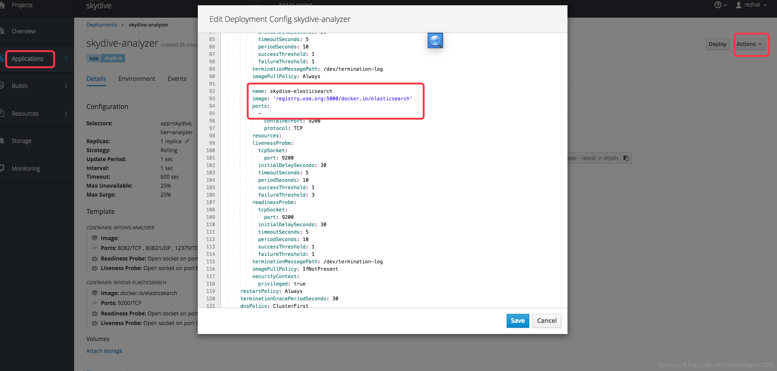 openshift+SkyDive 监控---离线安装