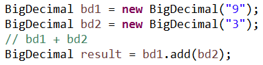 BigDecimal基本知识