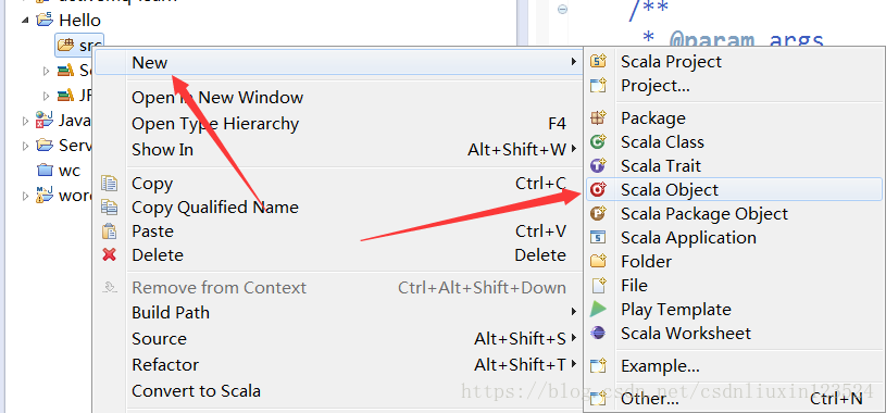 eclipse集成Scala,运行Spark项目和&lt;console&gt;:1: error: ';' expected but '.' found. 报错「建议收藏」