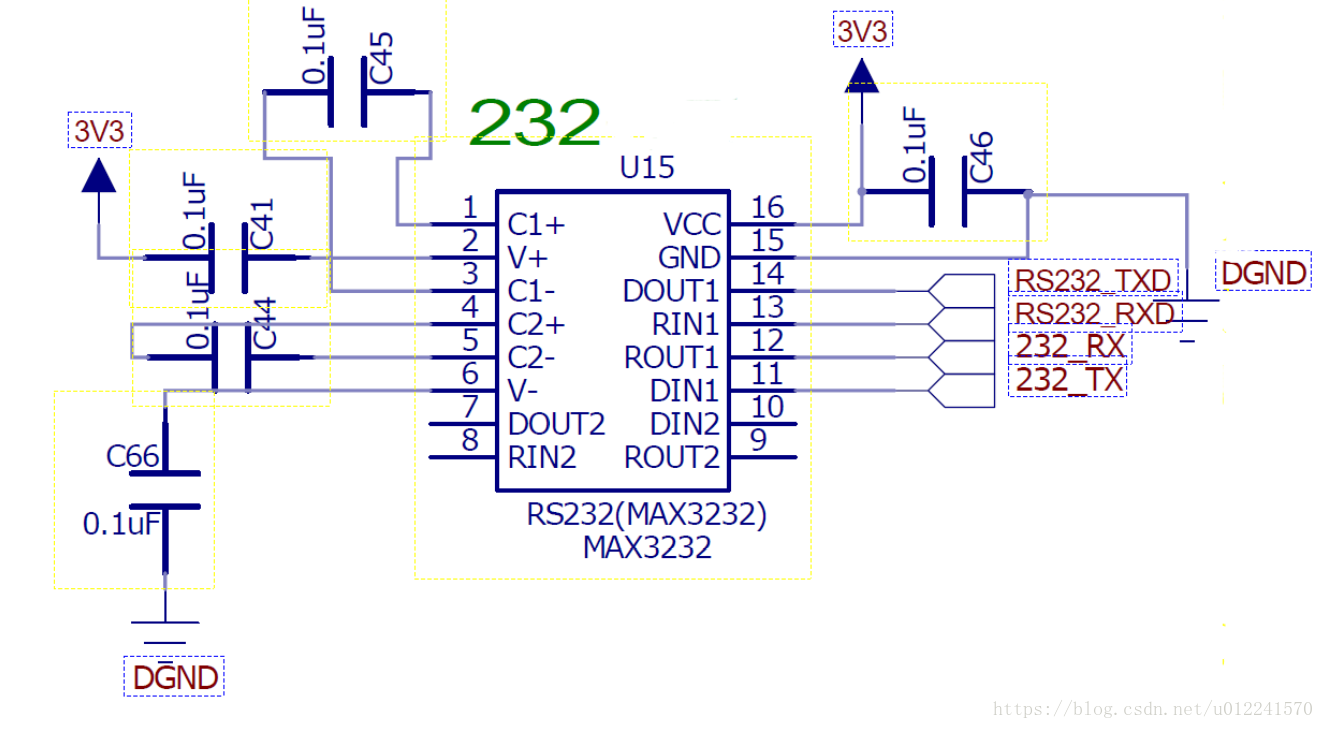 Max3232 схема включения