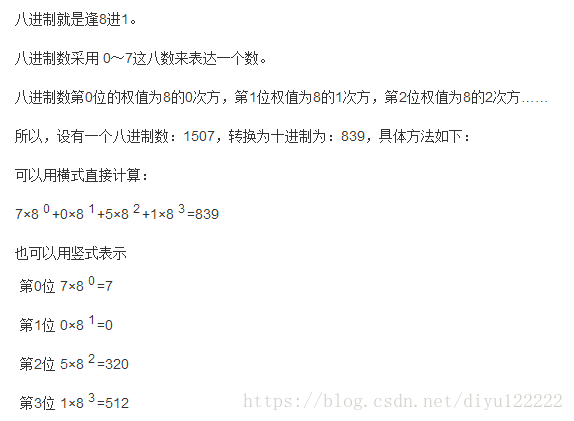 2进制 8进制 10进制 16进制 介绍及相互转换及快速转换的方法 North Spark Csdn博客