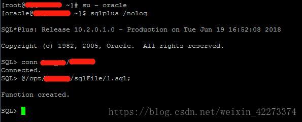 Linux下使用sqlplus 执行sql脚本文件 运行时会不断显示行号 而在toad中能执行 冰山上的来客的博客 Csdn博客