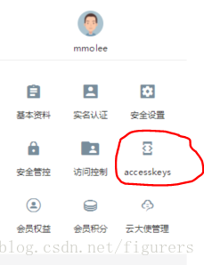 创建accesskey