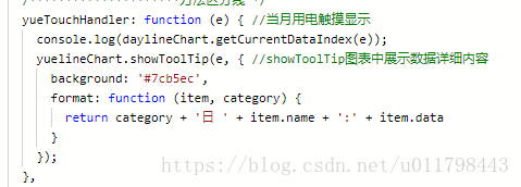 微信小程序显示折线图