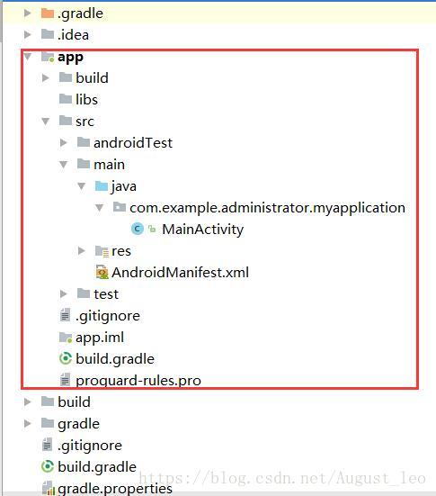 Project模式文件结构