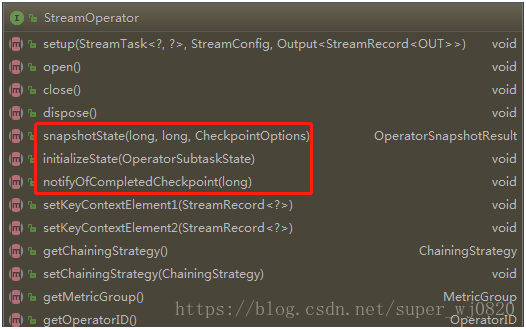 StreamOperator