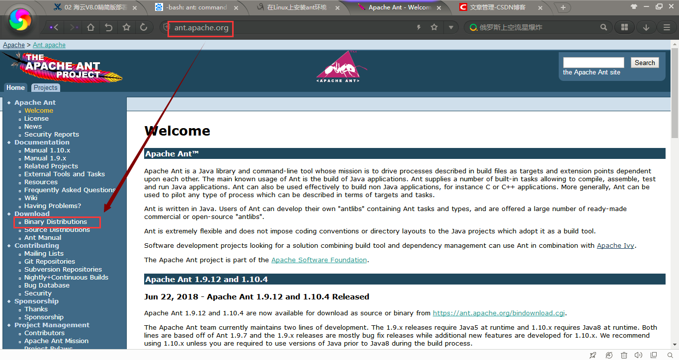 Linux之ant安装部署「建议收藏」