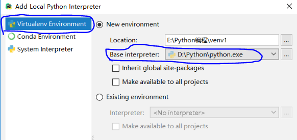 Pycharm配置（1）——解释器（interpreter）[亲测有效]