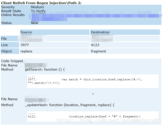 漏洞：Client ReDos From Regex Injection