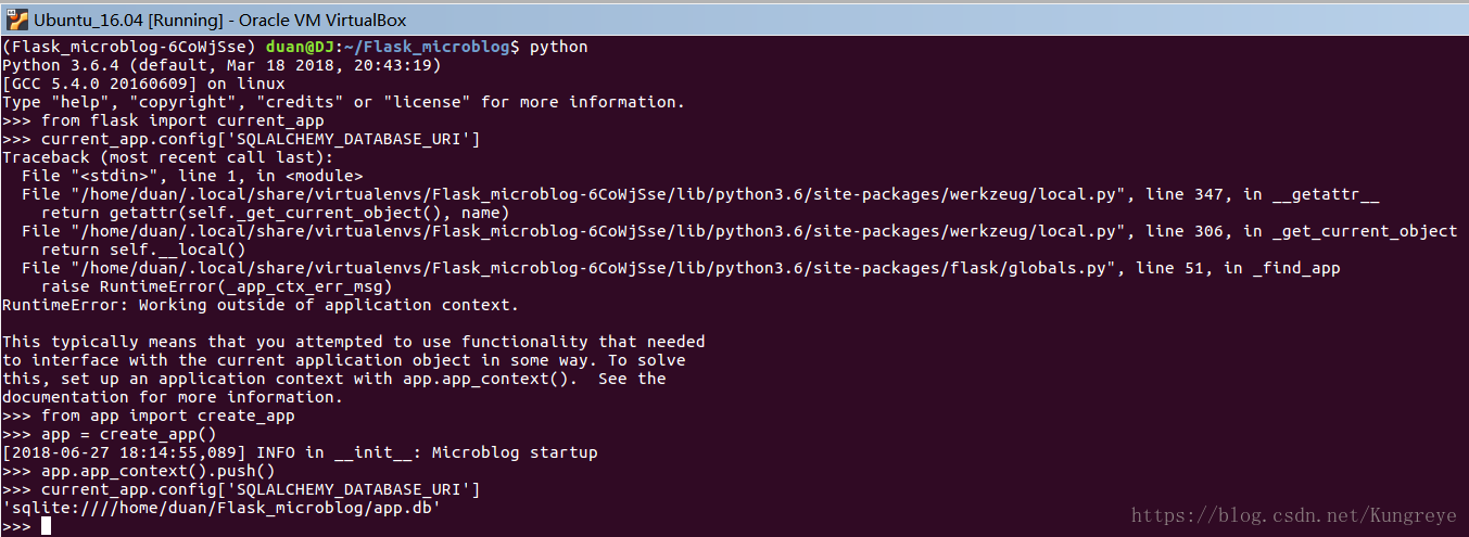 application context