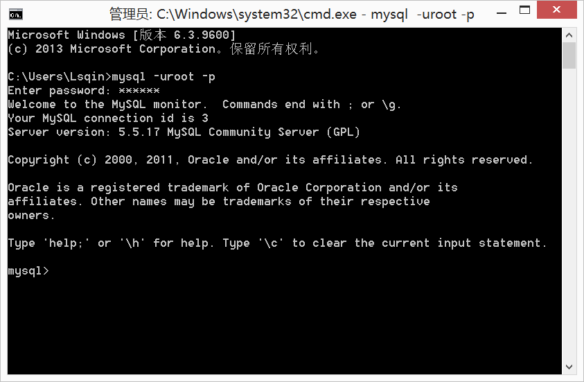 Mysql常用命令_MySQL代码