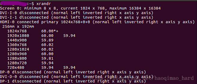 Ubuntu16 04更改屏幕分辨率 远程控制 热备资讯