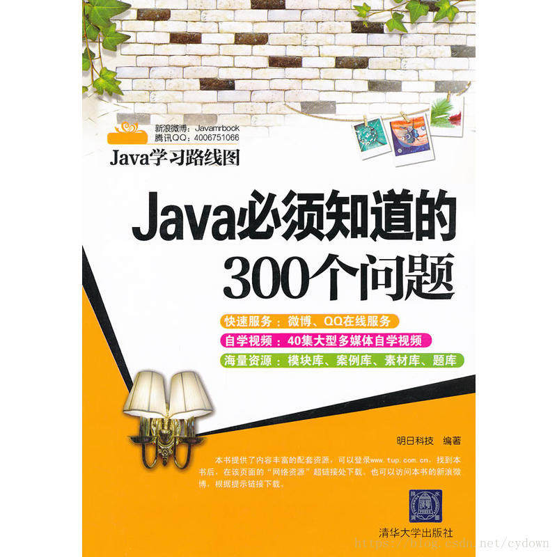 《Java学习路线图：Java必须知道的300个问题》明日科技.扫描版.pdf