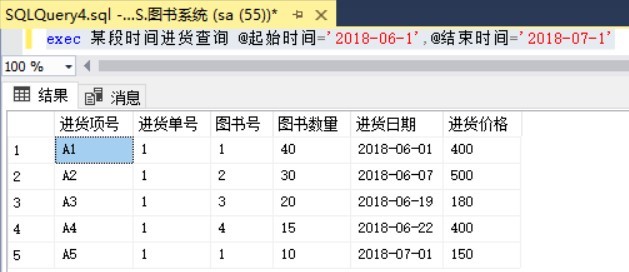 SQL Server实现某书店图书进货、销售管理系统[通俗易懂]