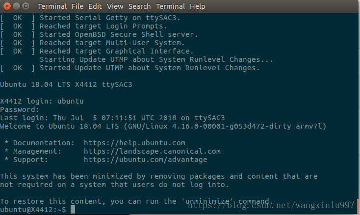 X4412开发板移植(linux-4.16.0)
