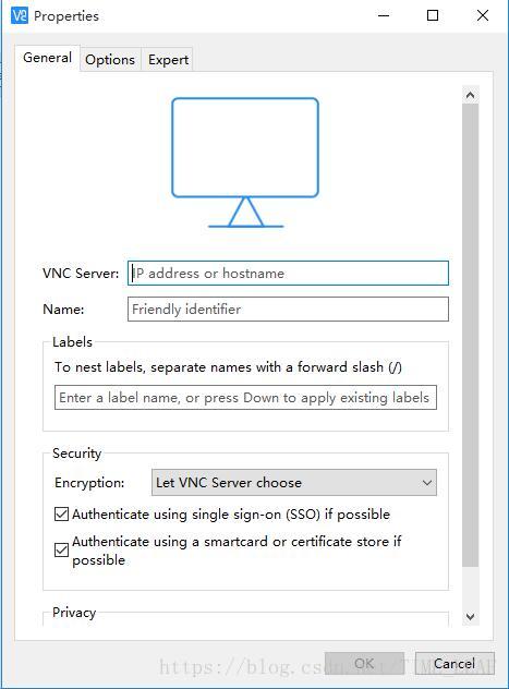 vnc server password file