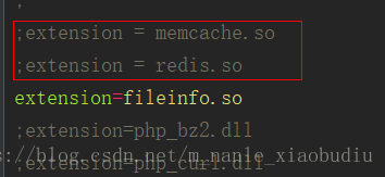 php 错误日志 redis' already loaded in Unknown on line 0