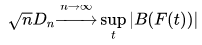 趋于Kolmogorov distribution