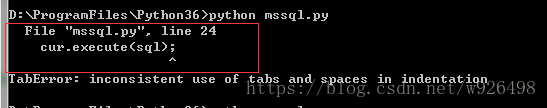 Inconsistent use of tabs and spaces in indentation python что это