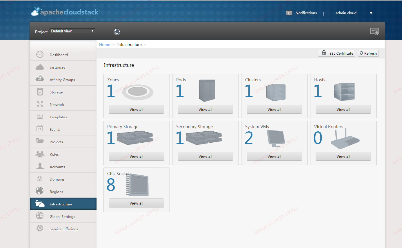 CloudStack+KVM环境搭建