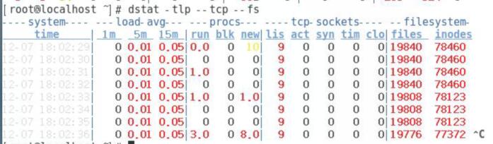 Python 监控linux之dstat