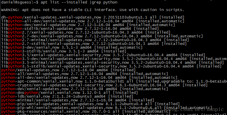 怎么在Ubuntu中查找自己安装的软件包