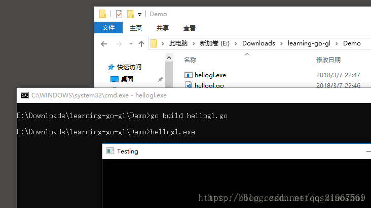 go-gl搭建开发环境