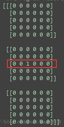 Python中三维数组位置详解