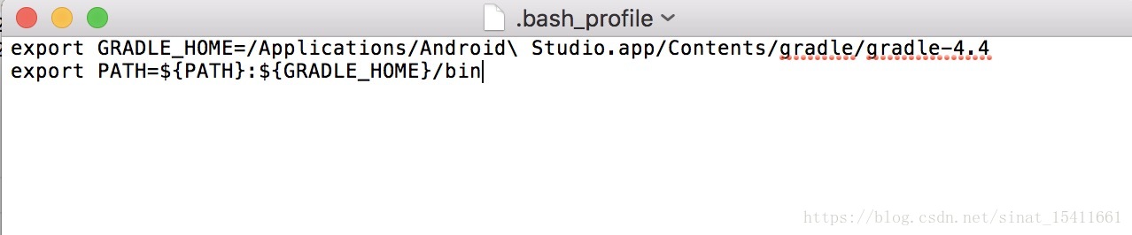 bash_profile文件内容